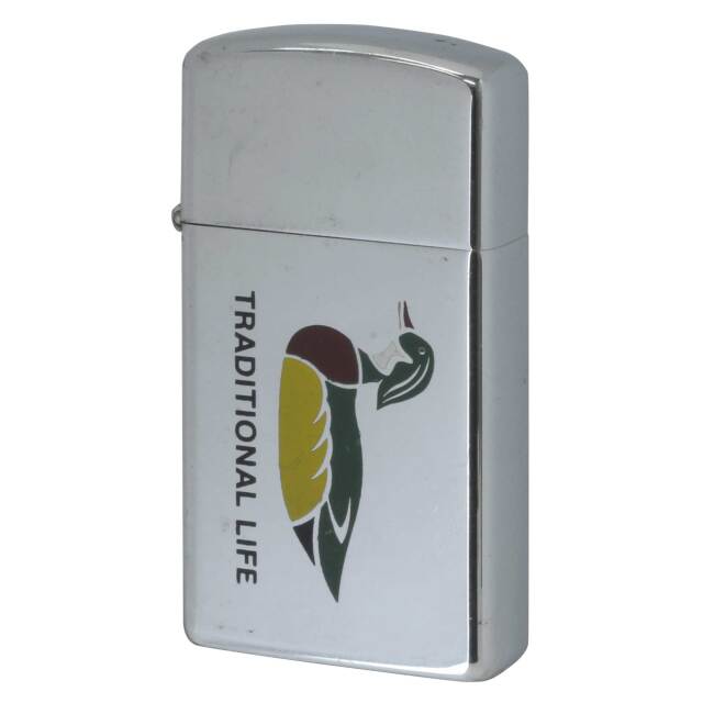 絶版/ヴィンテージ Zippo ジッポー 中古 1982年製造 TRADITIONAL LIFE  [C]使用感あり傷汚れあり