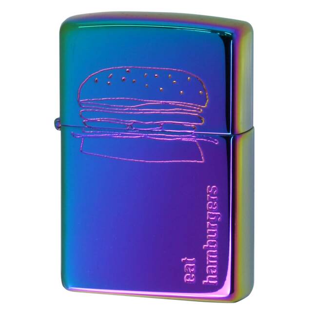 絶版/ヴィンテージ Zippo ジッポー 中古 2000年製造 ZIPPO Paul Smith #151 ハンバーガー  [A]使用感少なく状態が良い