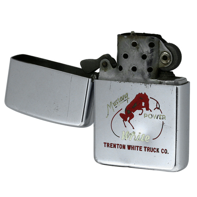 絶版/ヴィンテージ Zippo ジッポー 中古 1958年製造Mustang