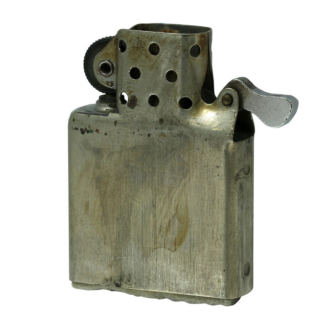 絶版/ヴィンテージ Zippo ジッポー 中古 1937年製造ブラッシュド