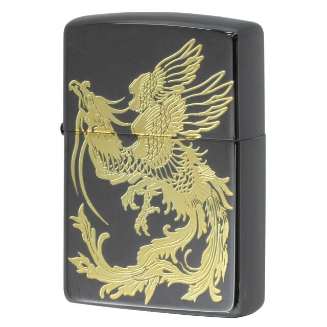 絶版/ヴィンテージ Zippo ジッポー 中古 2022年製造 BNG-鳳凰  [B]使用感ありやや傷汚れあり