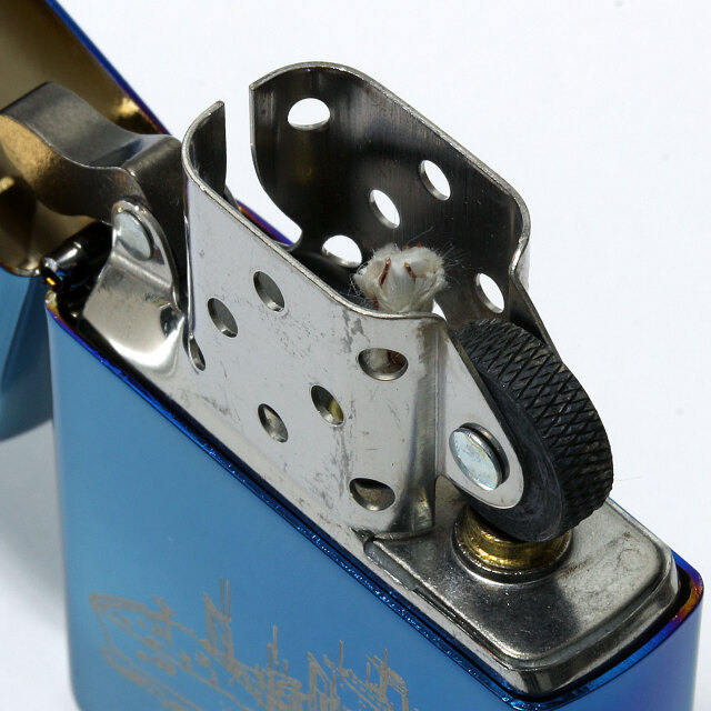 絶版/ヴィンテージ Zippo ジッポー 中古 2006年製造USNS Big Horn T-AO