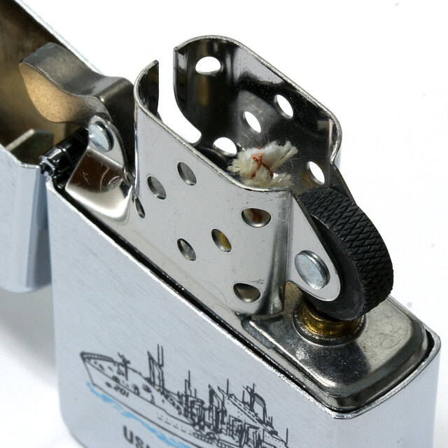 絶版/ヴィンテージ Zippo ジッポー 中古 2003年製造USNS Patuxent T-AO