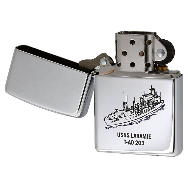絶版/ヴィンテージ Zippo ジッポー 中古 2002年製造USNS Laramie T-AO