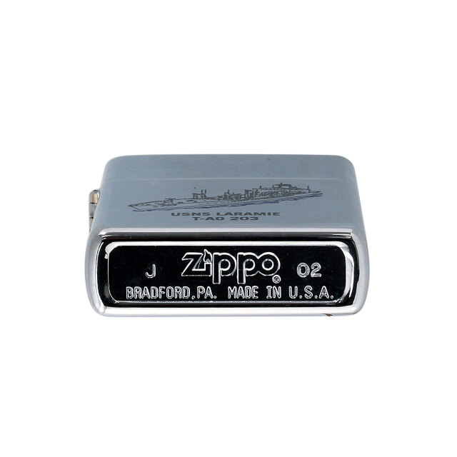 絶版/ヴィンテージ Zippo ジッポー 中古 2002年製造USNS Laramie T-AO