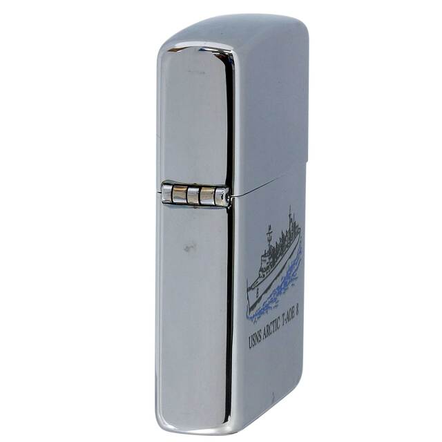 絶版/ヴィンテージ Zippo ジッポー 中古 2003年製造USS Arctic