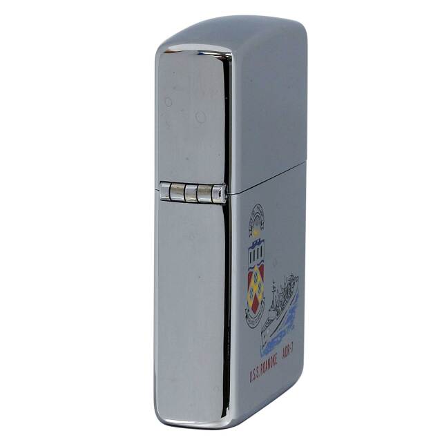 絶版/ヴィンテージ Zippo ジッポー 中古 1991年製造USS Roanoke AOR-7