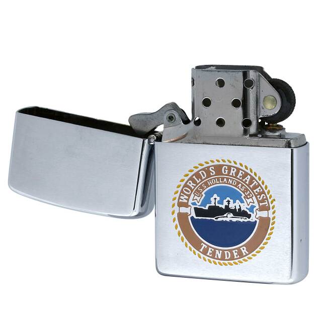 絶版/ヴィンテージ Zippo ジッポー 中古 1983年製造USS Holland AS-32