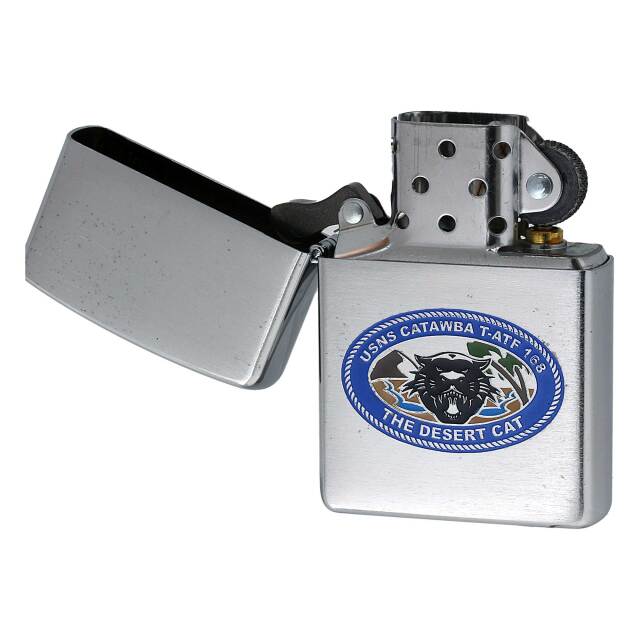 絶版/ヴィンテージ Zippo ジッポー 中古 2008年製造USNS Catawba
