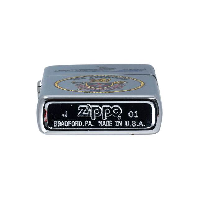 絶版/ヴィンテージ Zippo ジッポー 中古 2001年製造USS Typhoon PC-5
