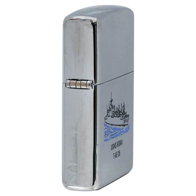 絶版/ヴィンテージ Zippo ジッポー 中古 2007年製造USNS Kiska T-AE-35