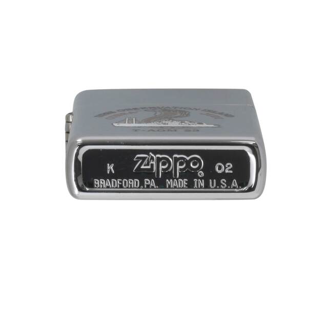 絶版/ヴィンテージ Zippo ジッポー 中古 2002年製造USNS Observation