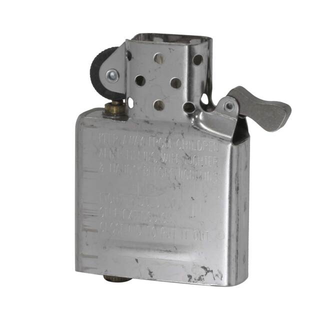 絶版/ヴィンテージ Zippo ジッポー 中古 2002年製造USNS Invincible T