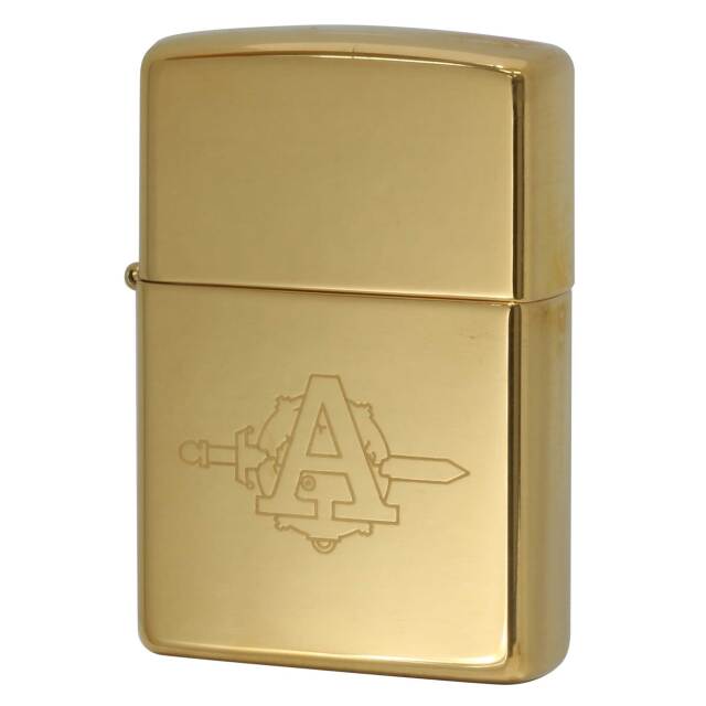 絶版/ヴィンテージ Zippo ジッポー 中古 1999年製造 Aと剣のロゴマーク＆船のシルエット  [S]ほぼ新品同様
