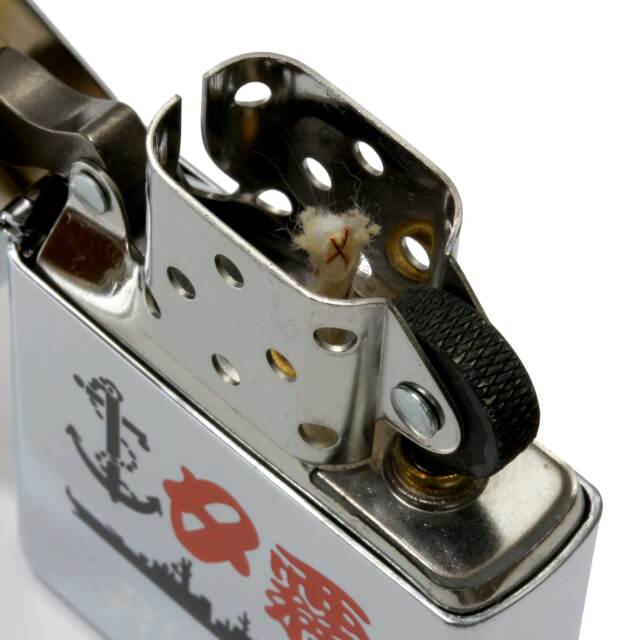 絶版/ヴィンテージ Zippo ジッポー 中古 2002年製造海上自衛隊 護衛艦