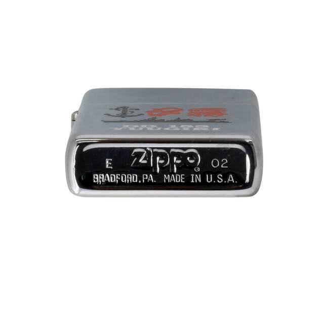 絶版/ヴィンテージ Zippo ジッポー 中古 2002年製造海上自衛隊 護衛艦