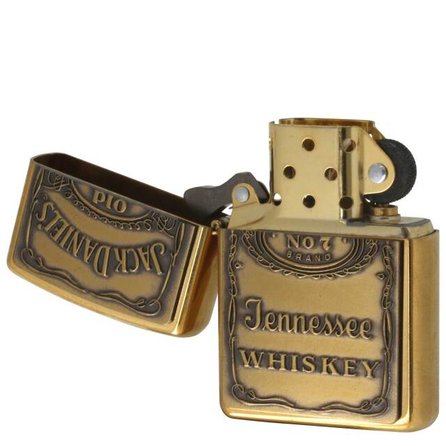 絶版/ヴィンテージ Zippo ジッポー 中古 2002年製造Jack Daniel's