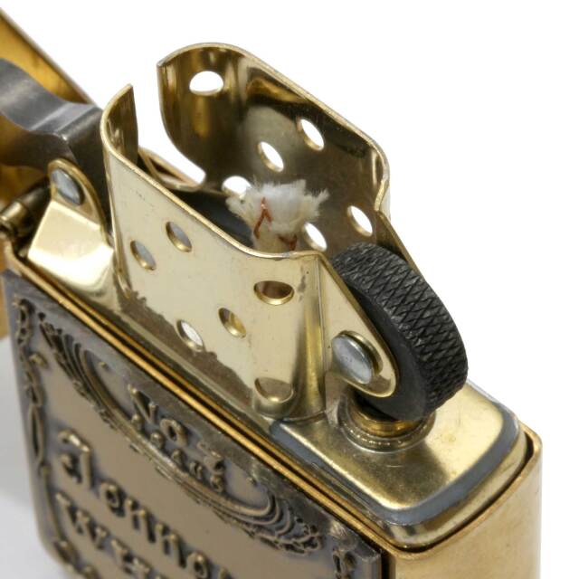 絶版/ヴィンテージ Zippo ジッポー 中古 2002年製造Jack Daniel's