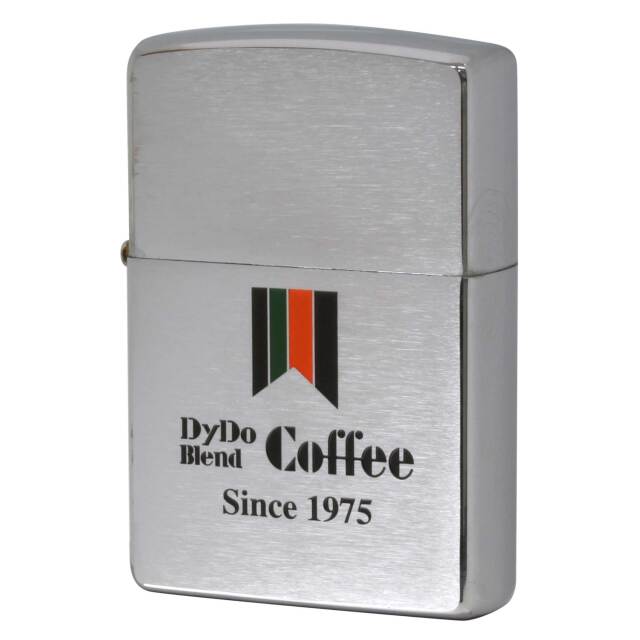 絶版/ヴィンテージ Zippo ジッポー 中古 2005年製造 DyDo Blend Coffee  [S]ほぼ新品同様