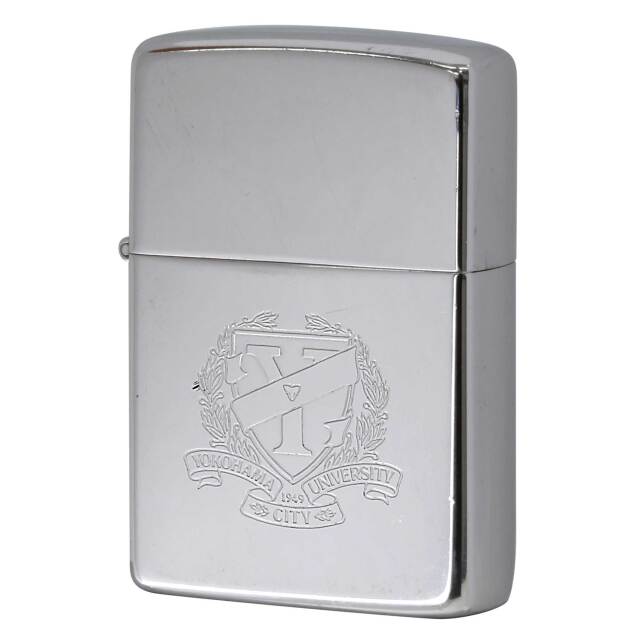 絶版/ヴィンテージ Zippo ジッポー 中古 1982年製造 YOKOHAMA CITY UNIVERSITY 横浜市立大学  [C]使用感あり傷汚れあり