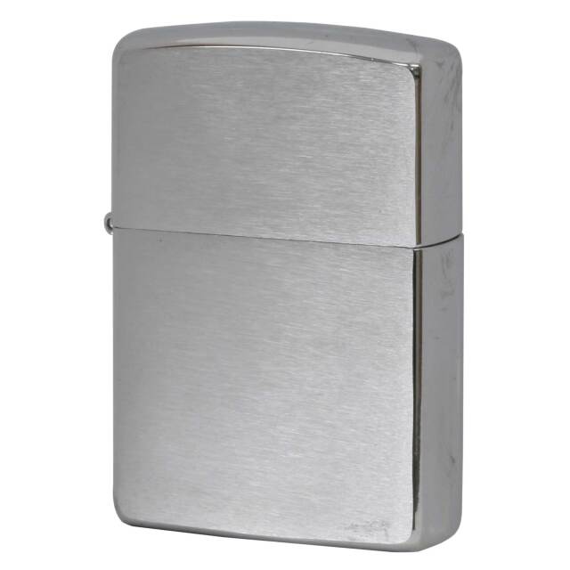 絶版/ヴィンテージ Zippo ジッポー 中古 1995年製造 No.200 ブラッシュドクローム  [B]使用感ありやや傷汚れあり