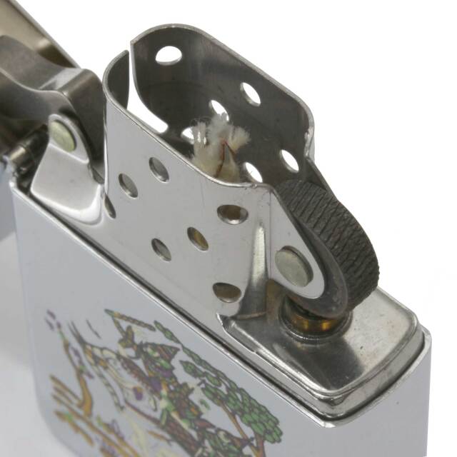 絶版/ヴィンテージ Zippo ジッポー 中古 1991年製造インドネシア バリ