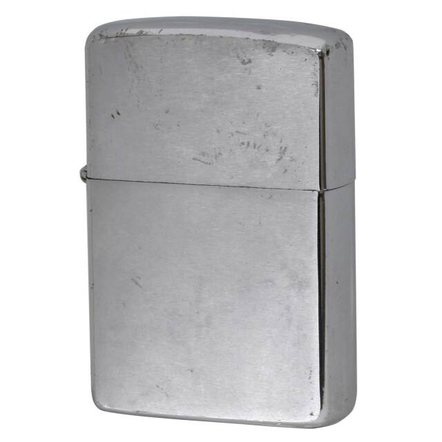 絶版/ヴィンテージ Zippo ジッポー 中古 1983年製造 No200 ブラッシュドクローム  [C]使用感あり傷汚れあり