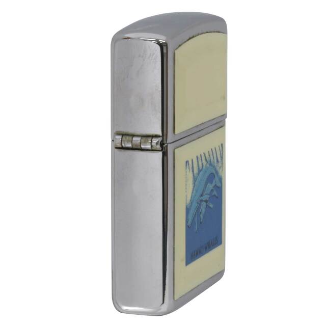 絶版/ヴィンテージ Zippo ジッポー 中古 1997年製造スクリムショー 鯨