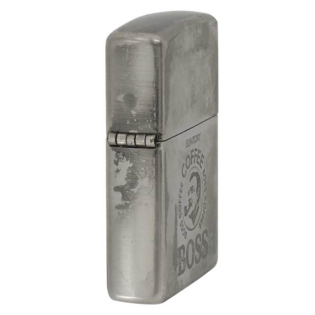 絶版/ヴィンテージ Zippo ジッポー 中古 1998年製造SANTORY BOSS [C
