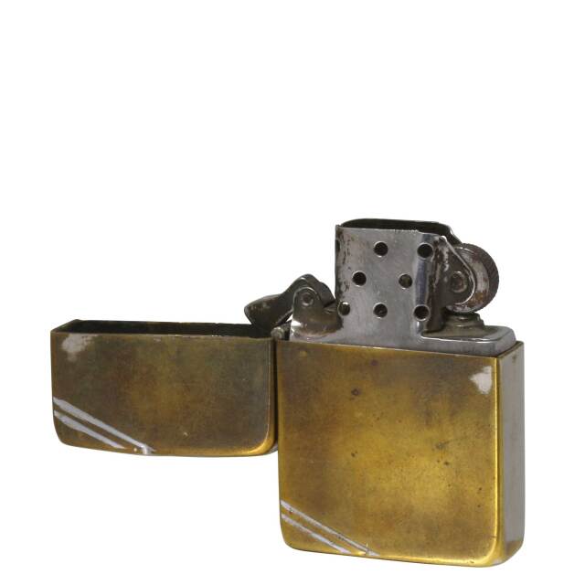 絶版/ヴィンテージ Zippo ジッポー 中古 1941年製造1941 ダイアゴナル