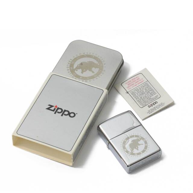 絶版/ヴィンテージ Zippo ジッポー 中古 1998年製造HUNTING WORLD [C