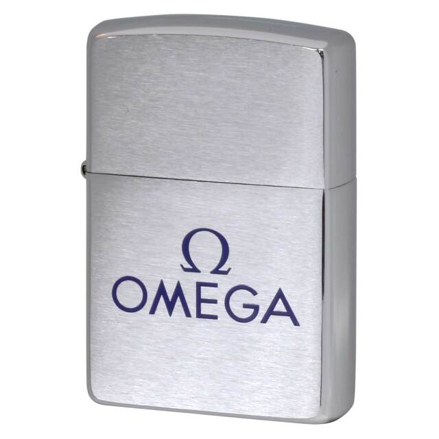 絶版/ヴィンテージ Zippo ジッポー 中古 2000年製造 ΩOMEGA  [B]使用感ありやや傷汚れあり