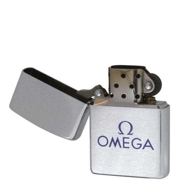 絶版/ヴィンテージ Zippo ジッポー 中古 2000年製造ΩOMEGA [B]使用感