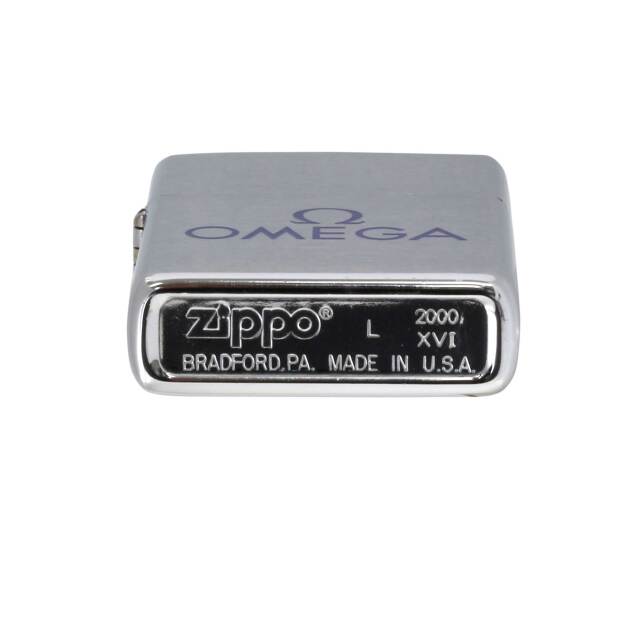 絶版/ヴィンテージ Zippo ジッポー 中古 2000年製造ΩOMEGA [B]使用感