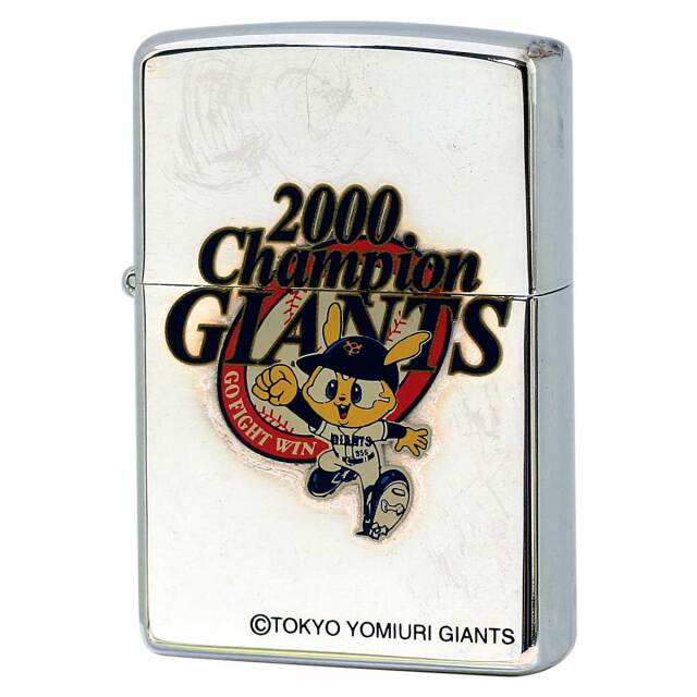 絶版/ヴィンテージ Zippo ジッポー 中古 2000年製造 2000年Champion GIANTS  [N]未使用・新品