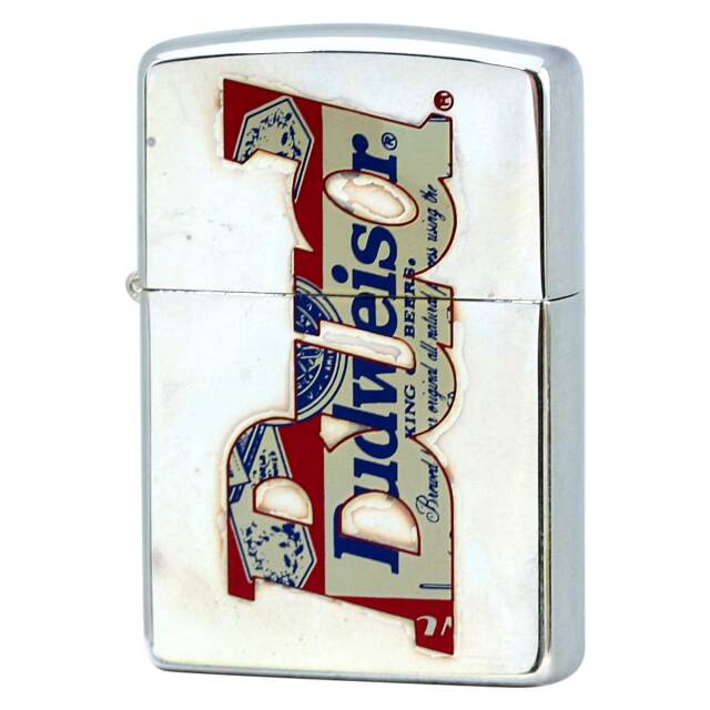 絶版/ヴィンテージ Zippo ジッポー 中古 1995年製造 Bud  [N]未使用・新品