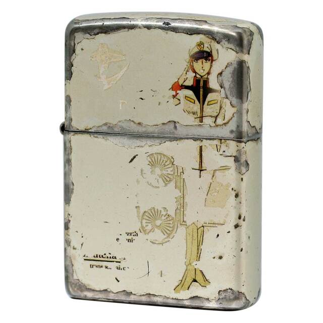 絶版/ヴィンテージ Zippo ジッポー 中古 2009年製造 機動戦士ガンダム マチルダ中尉  [C]使用感あり傷汚れあり