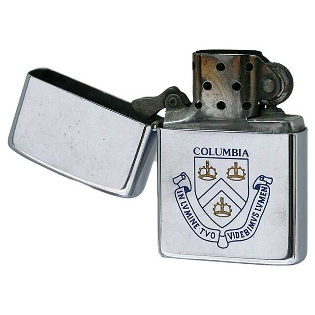 絶版/ヴィンテージ Zippo ジッポー 中古 1982年製造コロンビア大学 [B