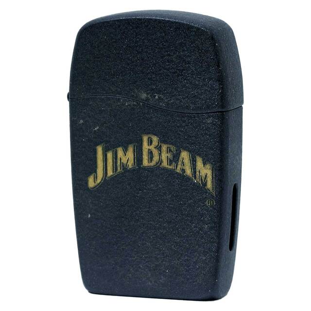 絶版/ヴィンテージ Zippo ジッポー 中古 BLU JimBeam  [B]使用感ありやや傷汚れあり