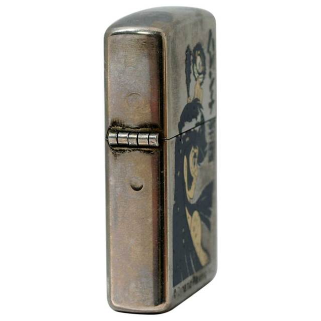 絶版/ヴィンテージ Zippo ジッポー 中古 1997年製造ハレンチ学園