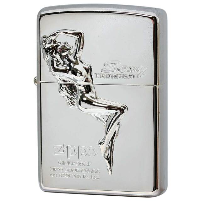 絶版/ヴィンテージ Zippo ジッポー 中古 2007年製造 Sexy Light My Heart  [N]未使用・新品