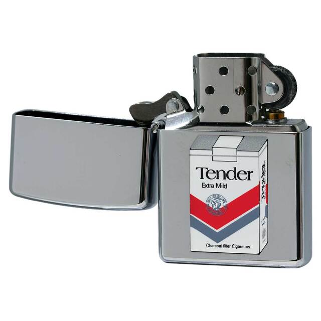 zippo JOKER ジョーカー たばこ柄  前面加工 2005年製 絶版/ヴィンテージ Zippo ジッポー 中古 2005年製造レトロたばこ