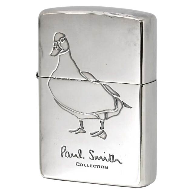 絶版/ヴィンテージ Zippo ジッポー 中古 1998年製造 ZIPPO Paul Smith Collection アヒル  [A]使用感少なく状態が良い