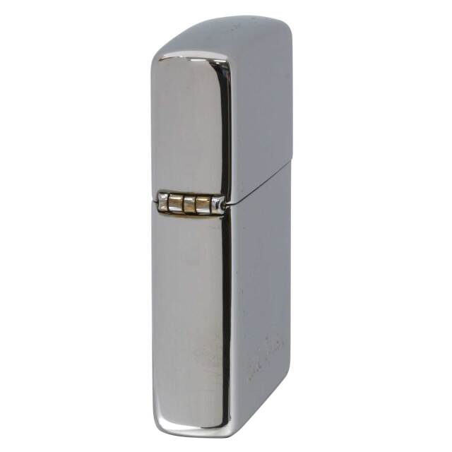 zippo 大阪 スワップミート 前面加工  シルバー 2003年製 絶版/ヴィンテージ Zippo ジッポー 中古 2003年製造大阪スワップ