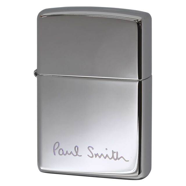 絶版/ヴィンテージ Zippo ジッポー 中古 2001年製造 ZIPPO Paul Smith LOGO ホログラム  [S]ほぼ新品同様