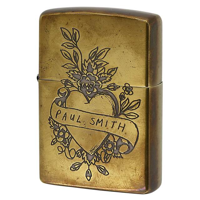 絶版/ヴィンテージ Zippo ジッポー 中古 2005年製造ZIPPO Paul Smith