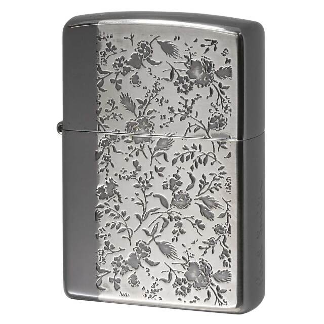 絶版/ヴィンテージ Zippo ジッポー 中古 2007年製造 ZIPPO Paul Smith Arabesque 唐草模様 2プロセス  [S]ほぼ新品同様