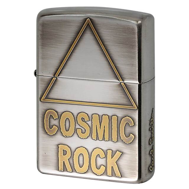 絶版/ヴィンテージ Zippo ジッポー 中古 2010年製造 ZIPPO Paul Smith COSMIC ROCK コスミックロック 逆エッチング 盛上げ ゴールド  [S]ほぼ新品同様