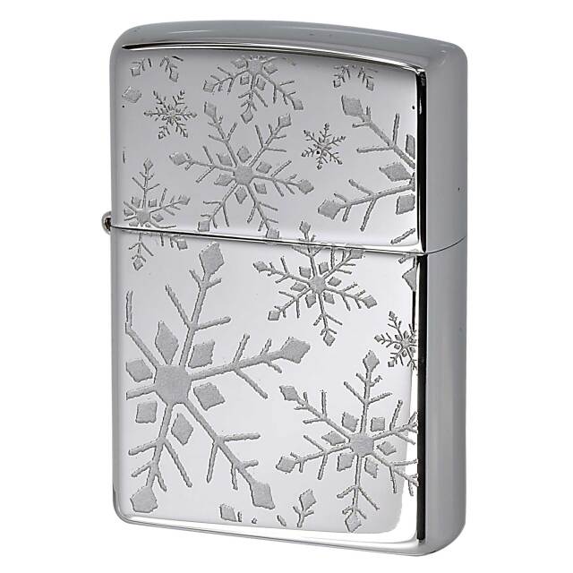 絶版/ヴィンテージ Zippo ジッポー 中古 2005年製造 ZIPPO Paul Smith 雪の結晶 ランダム  [S]ほぼ新品同様