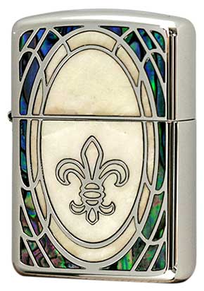 Zippo ジッポー アーマーシェルインレイ SHELL-LLY